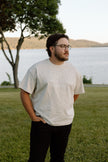 I Live Where People Vacation – Core Tee (Oat Gray Edition)