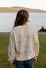 I Live Where People Vacation – Classic Cotton Sweatshirt (Butter Yellow Edition)
