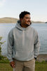 I Live Where People Vacation – Oversized Fleece Hoodie (Gray)
