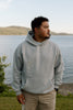 I Live Where People Vacation – Oversized Fleece Hoodie (Gray)