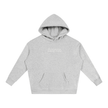 I Live Where People Vacation – Oversized Fleece Hoodie (Gray)