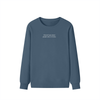 I Live Where People Vacation – Classic Cotton Sweatshirt (Blue Edition)