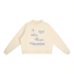 I Live Where People Vacation – Essential Mock Neck (Butter Yellow Edition)